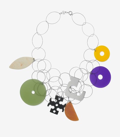 Tory Burch Abstract Resin Halsband Dam Olika Färger | NBZAU-2391