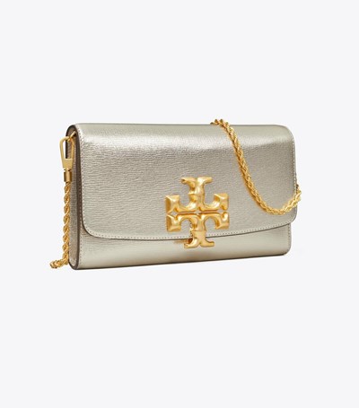 Tory Burch Eleanor Clutch Crossbody Väska Dam Guld | FBTRI-6382