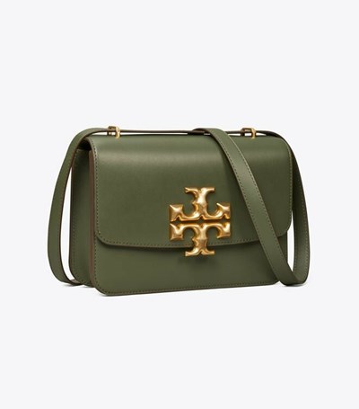 Tory Burch Eleanor Crossbody Väska Dam Mörkgröna | XQZJC-4930