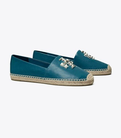 Tory Burch Eleanor Espadrille Dam Blå | VZSBD-6259