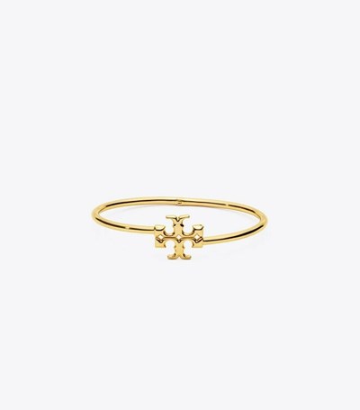 Tory Burch Eleanor Hinged Cuff Armband Dam Gula | KYEZR-9014