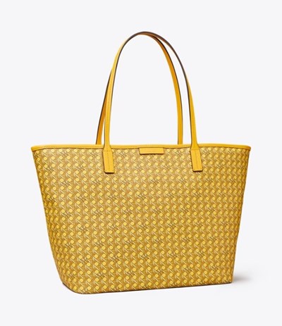 Tory Burch Ever-ready Zip Handväska Dam Gula | MDZBF-3974