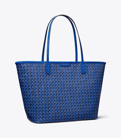 Tory Burch Ever-ready Zip Toteväska Dam Marinblå | BUEJY-4209
