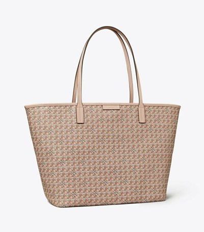 Tory Burch Ever-ready Zip Toteväska Dam Korall | IEFRZ-9708