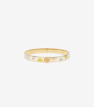 Tory Burch Kira Enamel 7mm Armband Dam Guld | DWBUP-1327