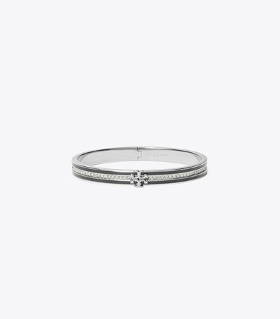 Tory Burch Kira Enamel 7mm Armband Dam Silver | DHYZO-1853