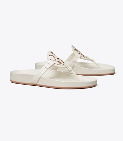Tory Burch Miller Cloud Sandaler Dam Vita | YHNUS-1038