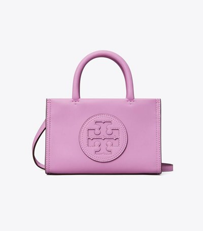 Tory Burch Mini Ella Bio Toteväska Dam Rosa | AQCEO-8469