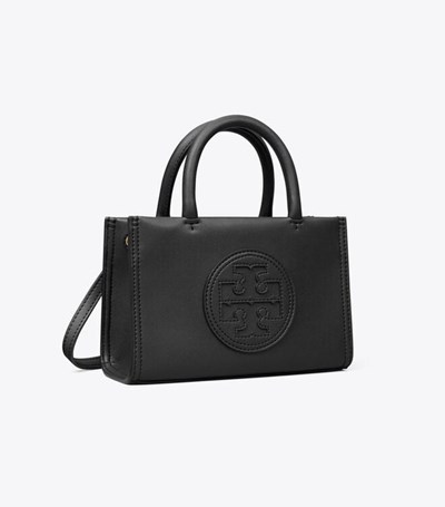 Tory Burch Mini Ella Bio Toteväska Dam Svarta | SXAVO-9804