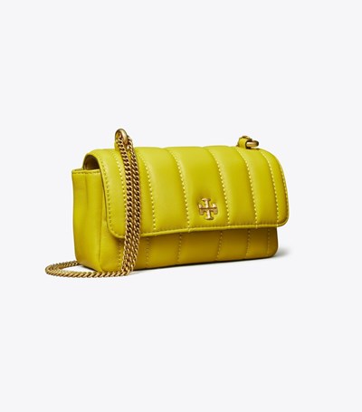 Tory Burch Mini Kira Flap Axelväska Dam Gula | QTJIZ-0591