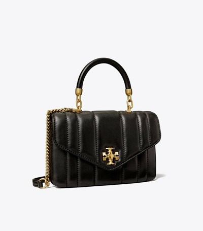 Tory Burch Mini Kira Top- Handväska Dam Svarta | PKASI-0574