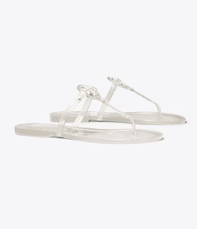 Tory Burch Mini Miller Jelly String Sandal Sandaler Dam Vita | QAZFY-4317