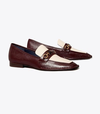 Tory Burch Perrine Loafers Dam Choklad | PHZWK-4329