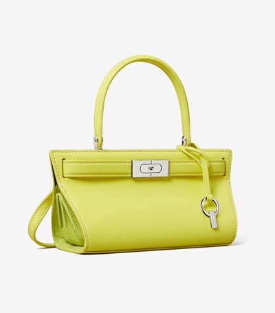 Tory Burch Petite Lee Radziwill Crossbody Väska Dam Gula | BJWKT-2489