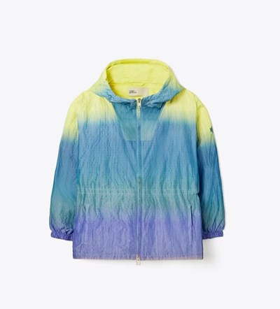 Tory Burch Ripstop Gradient Full-zip Vindjacka Dam Olika Färger | UGLHE-5304