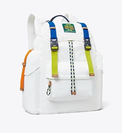 Tory Burch Ripstop Ryggsäck Dam Vita | CDXNT-9817