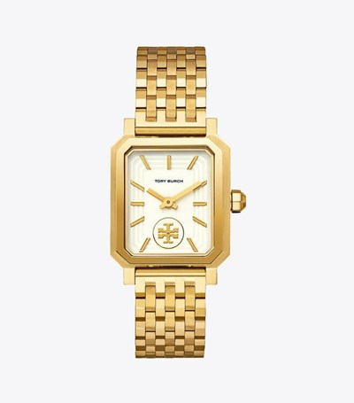 Tory Burch Robinson 27 X 29 Mm Klocka Dam Guld | GNXDL-7980