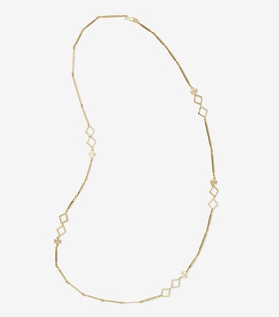 Tory Burch Roxanne Geo Halsband Dam Guld | KFWPY-1835
