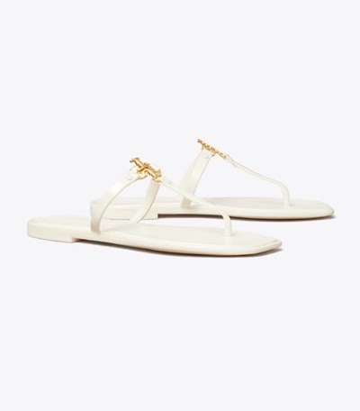 Tory Burch Roxanne Jelly Sandaler Dam Vita | MJZEP-4960