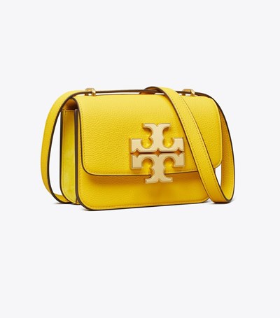 Tory Burch Small Eleanor Convertible Axelväska Dam Gula | RYPCZ-0861