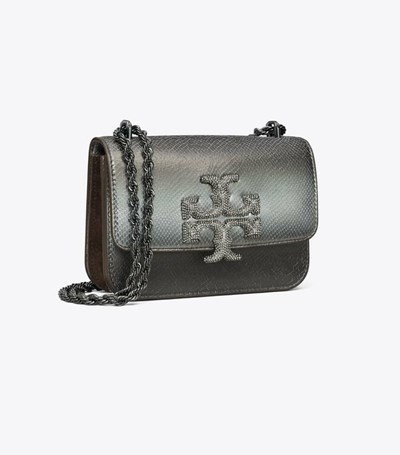 Tory Burch Small Eleanor Crossbody Väska Dam Blå Grå | BIXEH-3649