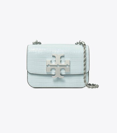 Tory Burch Small Eleanor Crossbody Väska Dam Blå Vita | ICWYJ-8672