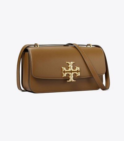 Tory Burch Small Eleanor Crossbody Väska Dam Bruna | WAUBO-5869