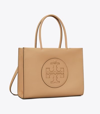 Tory Burch Small Ella Bio Handväska Dam Beige | JRMGS-9582