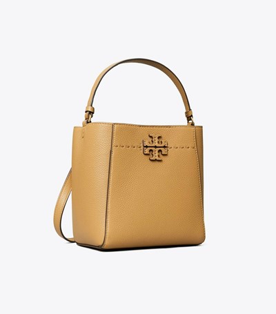 Tory Burch Small Mcgraw Bucket Bag Dam Bruna | DVJMO-5024