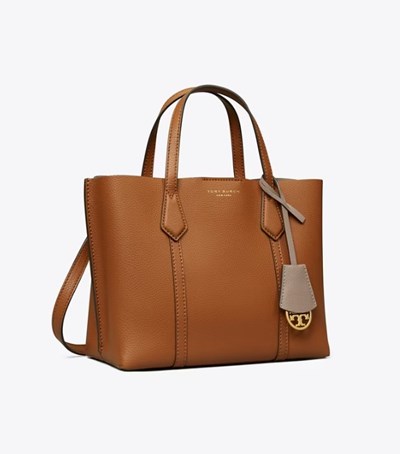 Tory Burch Small Perry Triple-compartment Handväska Dam Bruna | OJQHA-7692