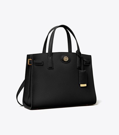 Tory Burch Small Robinson Crossbody Väska Dam Svarta | ESHYN-3905