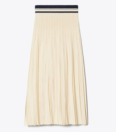 Tory Burch Tröja Kjolar Dam Vita | KTRFU-2537